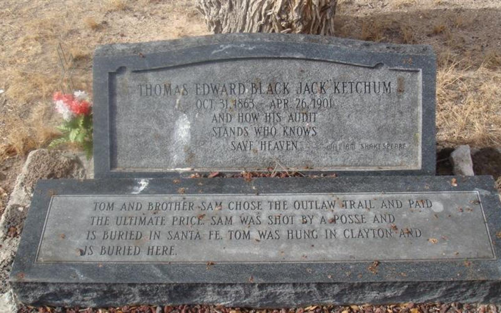 Black Jack Ketchum's gravesite