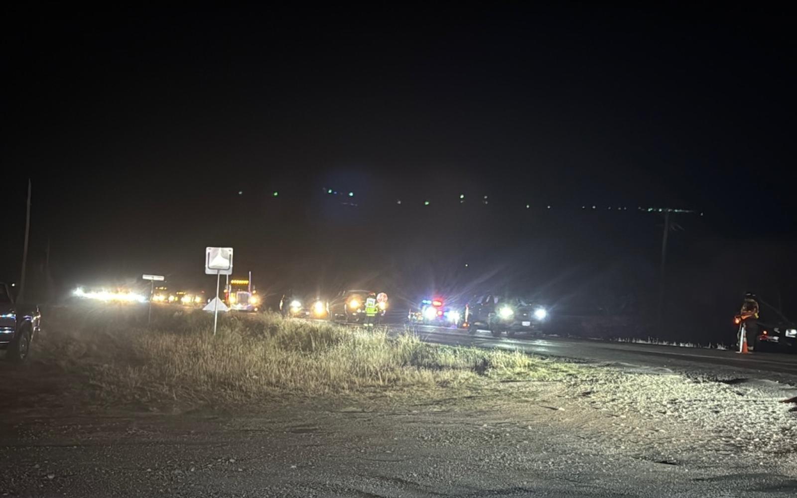 US 277 crash at Reece Rd on Dec 9, 2025, had traffic backed up for miles in both directions. 