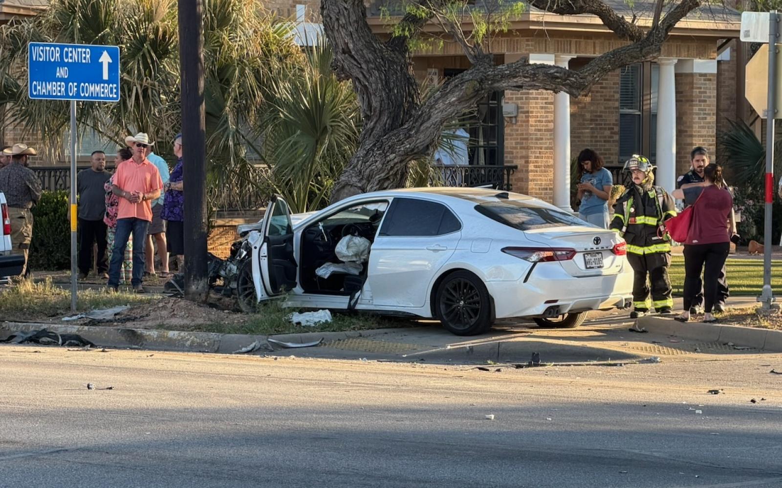 Saturday Afternoon Crash on S. Abe St. in San Angelo on March 21, 2026