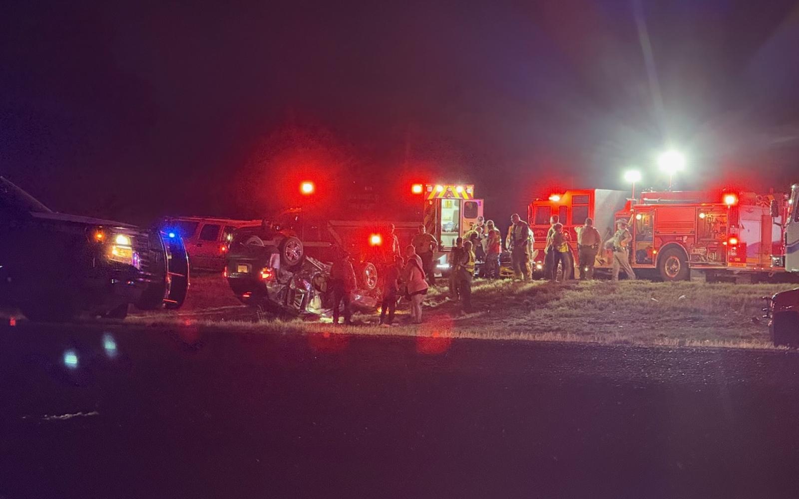 Crash on US 87 on March 1, 2026