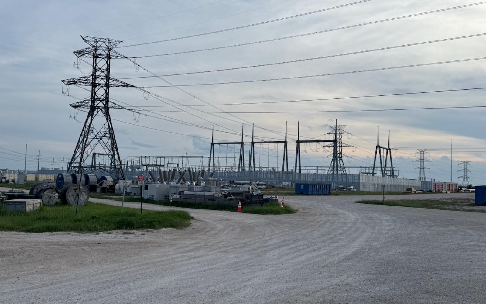The Red Creek power substation is at the center of the data center infrastructure plan for two adjacent plays. It's located off City Farm Road just south of US 67 north.