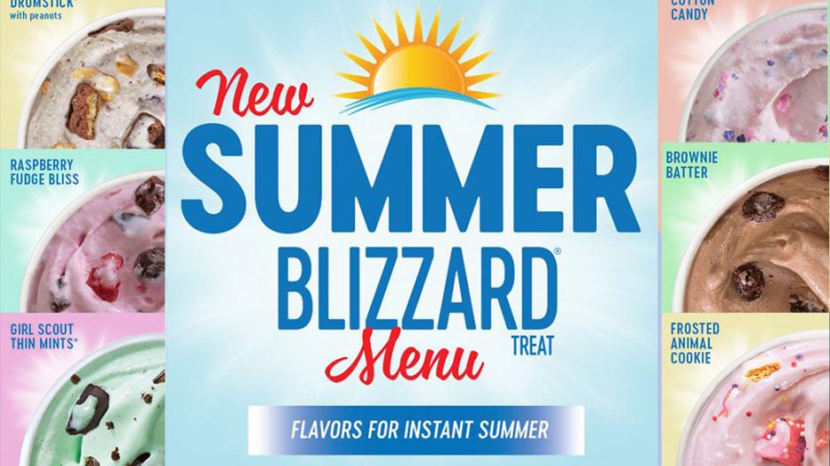 dairy queen summer blizzard menu dairy queen summer blizzard menu