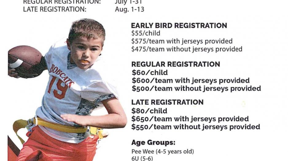 Youth Flag Football at Texas Bank Sports Complex Youth Flag Football at Texas Bank Sports Complex