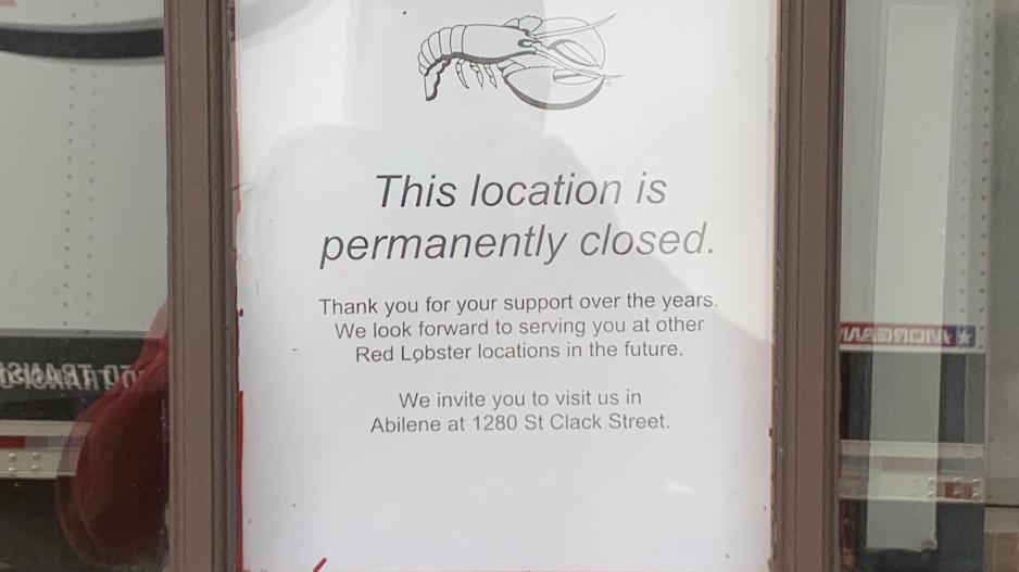 San Angelo Red Lobster Closes for Good (LIVE! Photo/Ryan Chadwick) San Angelo Red Lobster Closes for Good (LIVE! Photo/Ryan Chadwick)