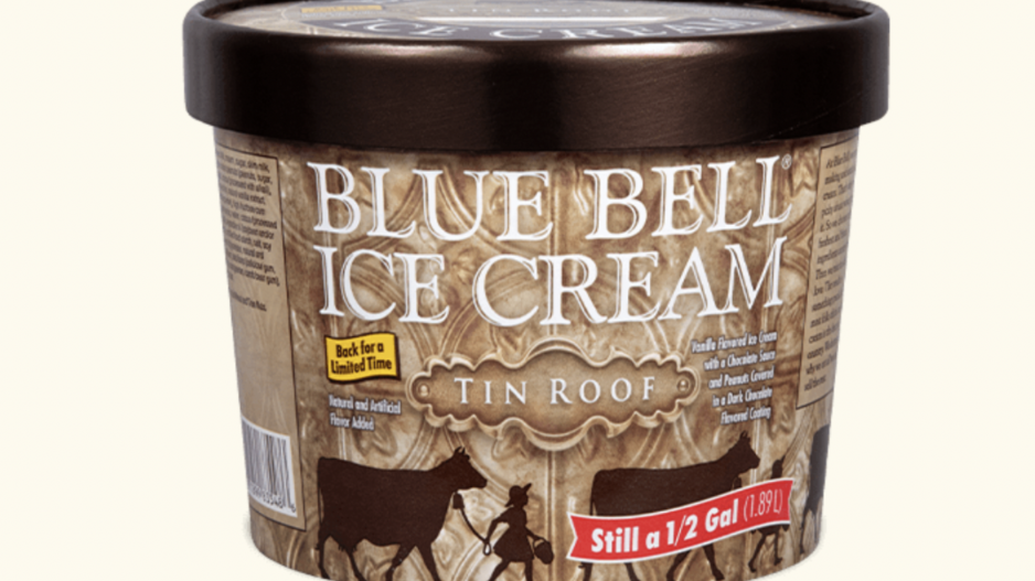 Tin Roof Ice Cream by Blue Bell Tin Roof Ice Cream by Blue Bell