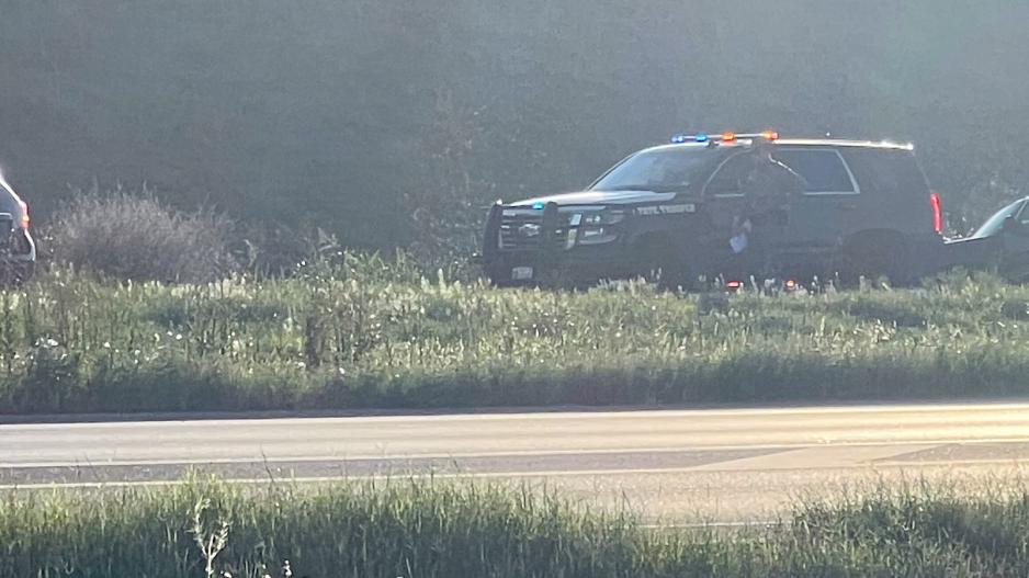At least one person was rushed to the ER at Shannon following a high speed crash on US 87 at FM 2105 in Grape Creek Wednesday afternoon, May 24, 2023. At least one person was rushed to the ER at Shannon following a high speed crash on US 87 at FM 2105 in Grape Creek Wednesday afternoon, May 24, 2023.