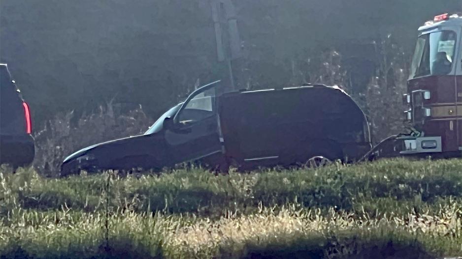At least one person was rushed to the ER at Shannon following a high speed crash on US 87 at FM 2105 in Grape Creek Wednesday afternoon, May 24, 2023. At least one person was rushed to the ER at Shannon following a high speed crash on US 87 at FM 2105 in Grape Creek Wednesday afternoon, May 24, 2023.