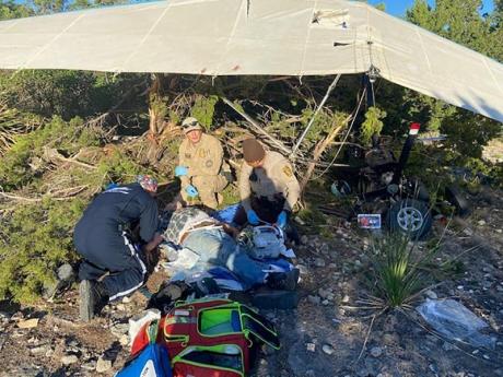 Border Patrol Agents Rescue Pilot.  (Contributed/CBP)