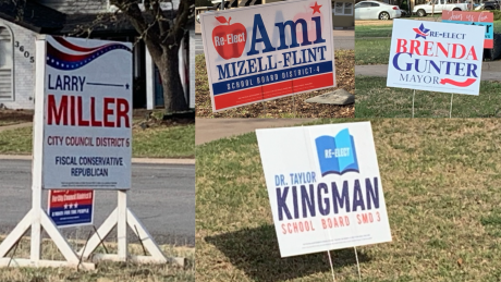 Political Signs Around Town