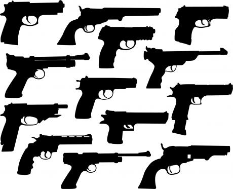Guns and pistols