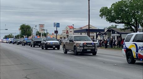 Police Procession for Sg Jones | Live Photo Matt Trammell