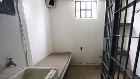 A jail cell