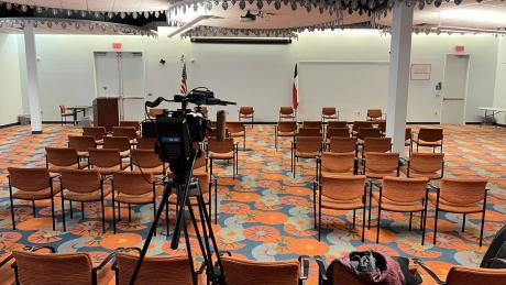 Preparing for the Pct. 4 County Commissioners Forum held in January 2022