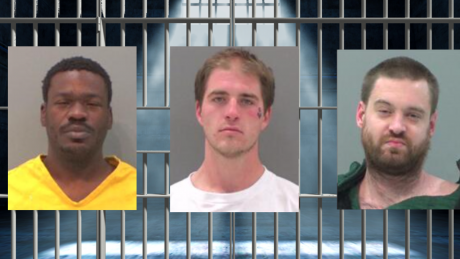 Eddie Stewart (L) Rayden Wadley (M) Dakotah McCormick (R)