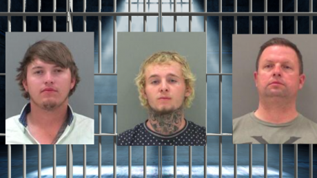 William Cowley (L) Seth Wortham (M) Thomas Meilcarek (R)
