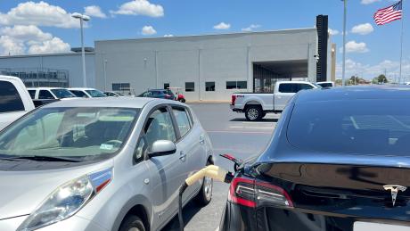 Electric Charging Station at Jim Bass Ford