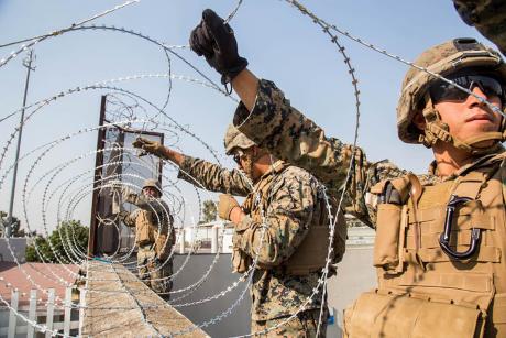 Texas Mexico Border Fence (Courtesy/ASU)