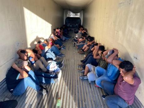 Human Smuggling at the Border (Courtesy gov.texas.gov)