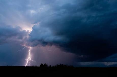 Lightning in a Thunderstorm (Courtesy/TWC)