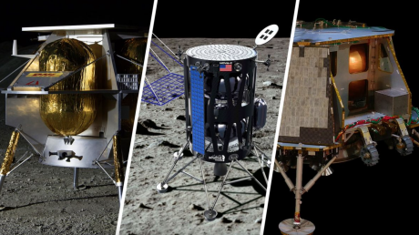 Odesseus Lands on the Moon Courtesy NPR