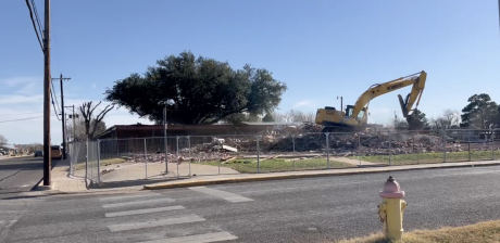 Crews have begun demolishing Alta Loma Elementary as part of San Angelo ISD’s school consolidation plan.