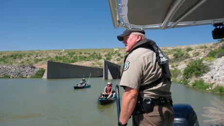 A Texas Game Warden issued a citation to trespassers on Lake Nasworthy in San Angelo on May 23, 2025. 