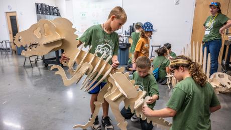 Angelo State University's Mayer Museum will offer three week-long Camp Curiosity summer camps for elementary and middle school students in July that will include a variety of activities at sites throughout the ASU campus.