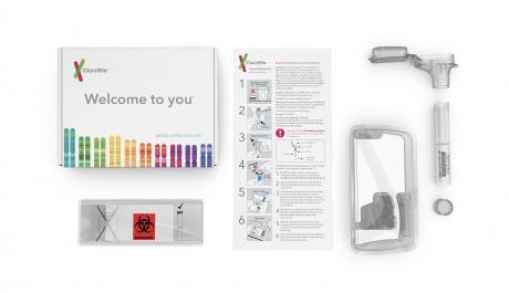 23andMe DNA test kit 