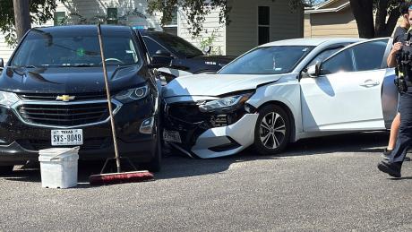 A crash in a residential neighborhood Tuesday morning was determined to be the result of both driving failing to yield.