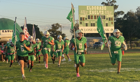 The Eldorado Eagles take the field