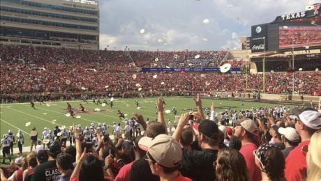 Texas Tech Tortilla Toss