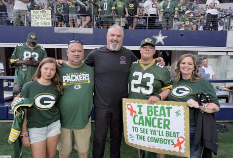 Cancer Survivor and San Angelo Native, Kian Francis
