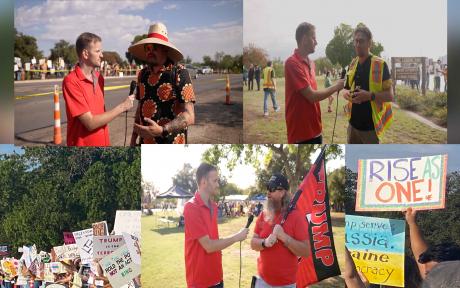 San Angelo LIVE! No Kings Protest Coverage from Oct. 18, 2025. 