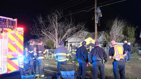 San Angelo Fire Scene on Nov. 28, 2025. 