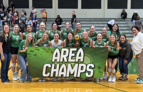 Wall Lady Hawks 2025 Area Champions
