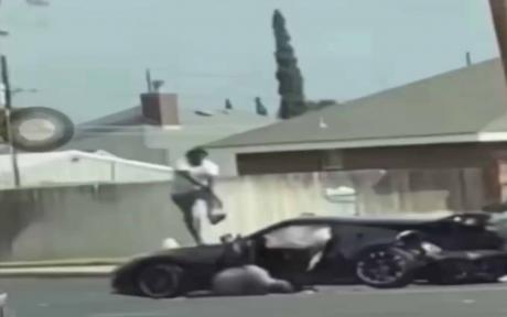 Man Performs John Wick Moves in Odessa