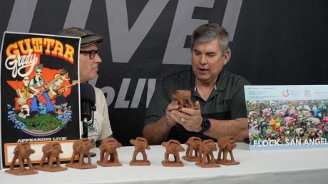 Herbie "Snap Crackle" Belofsky and San Angelo LIVE! Publisher Joe Hyde