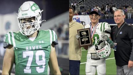 Wall Hawks Baine Jenschke (Left) and Gavin Sisson (Right)