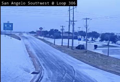 San Angelo Snow Pic 