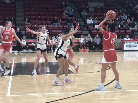 The Ballinger and Miles girls basketball teams battled Wednesday, Jan. 28, 2026, in Ballinger.