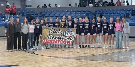 The No. 2-ranked Mason girls basketball team is headed to the state championship game for the first time in program history after a 43-22 win over San Augustine on Monday.