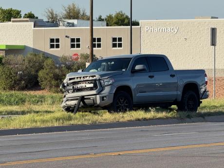 Big Toyota Truck Slams Little Toyota Sedan on Knickerbocker on March 29, 2026