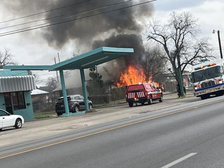 Fire on Chadbourne Street on March 5, 2026.