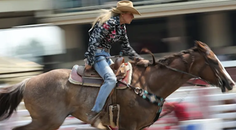 Texas Hall of Fame Barrel Racer Angela Ganter