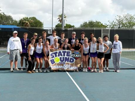 The tennis capital of Texas added to its legacy Tuesday as Mason won all five divisions at the Region IV-2A Meet.