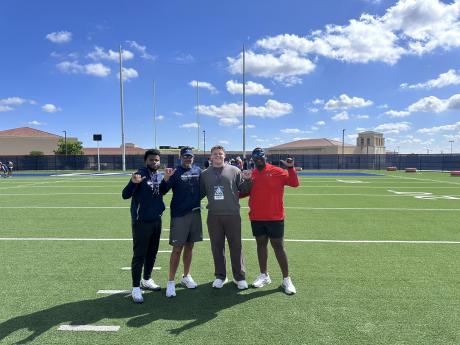 San Angelo Central offensive lineman Ethan Boyd announced his fifth NCAA Division I college offer Wednesday from the University of Texas at San Antonio.