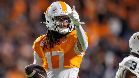 Chris Brazzell II had 62 catches for 1,017 yards and nine TDs last fall with Tennessee.