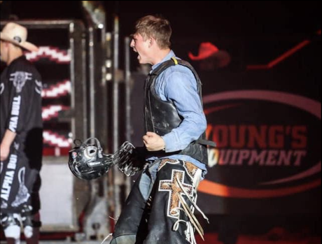 Canada's Jake Gardner, the No. 1-ranked bull rider in the world, will compete at the San Angelo Rodeo on Wednesday, April 15, 2026.