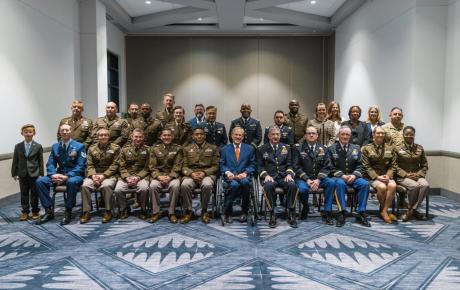Greg Abbott marked the 75th annual National Day of Prayer on Thursday during the Governor’s Prayer Breakfast, calling on Texans to remain steadfast in their faith and to pray for others.