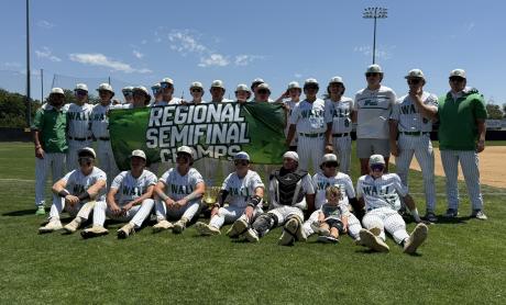 Wall Hawks Baseball after winning the Regional Semifinals over Coahoma, 2026